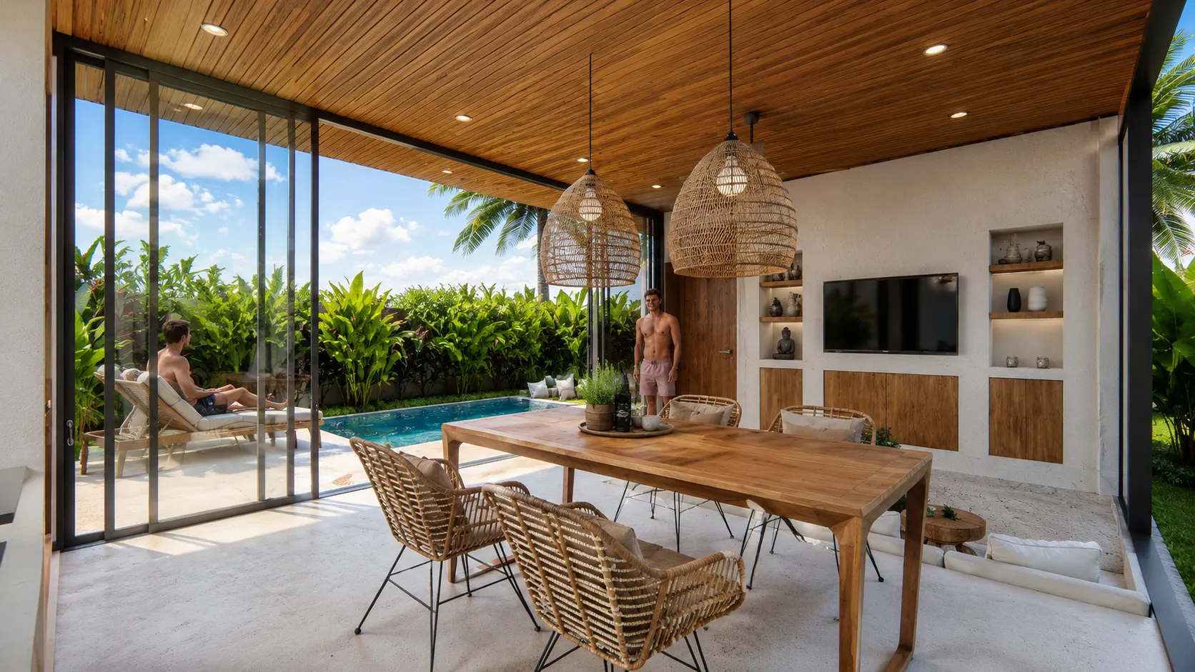 Villa mit 1 Schlafzimmer — Typ A — 2
