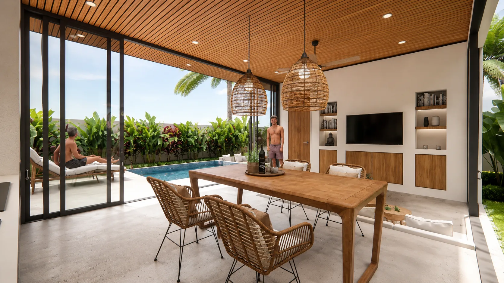Villa mit 1 Schlafzimmer — Typ A — 6