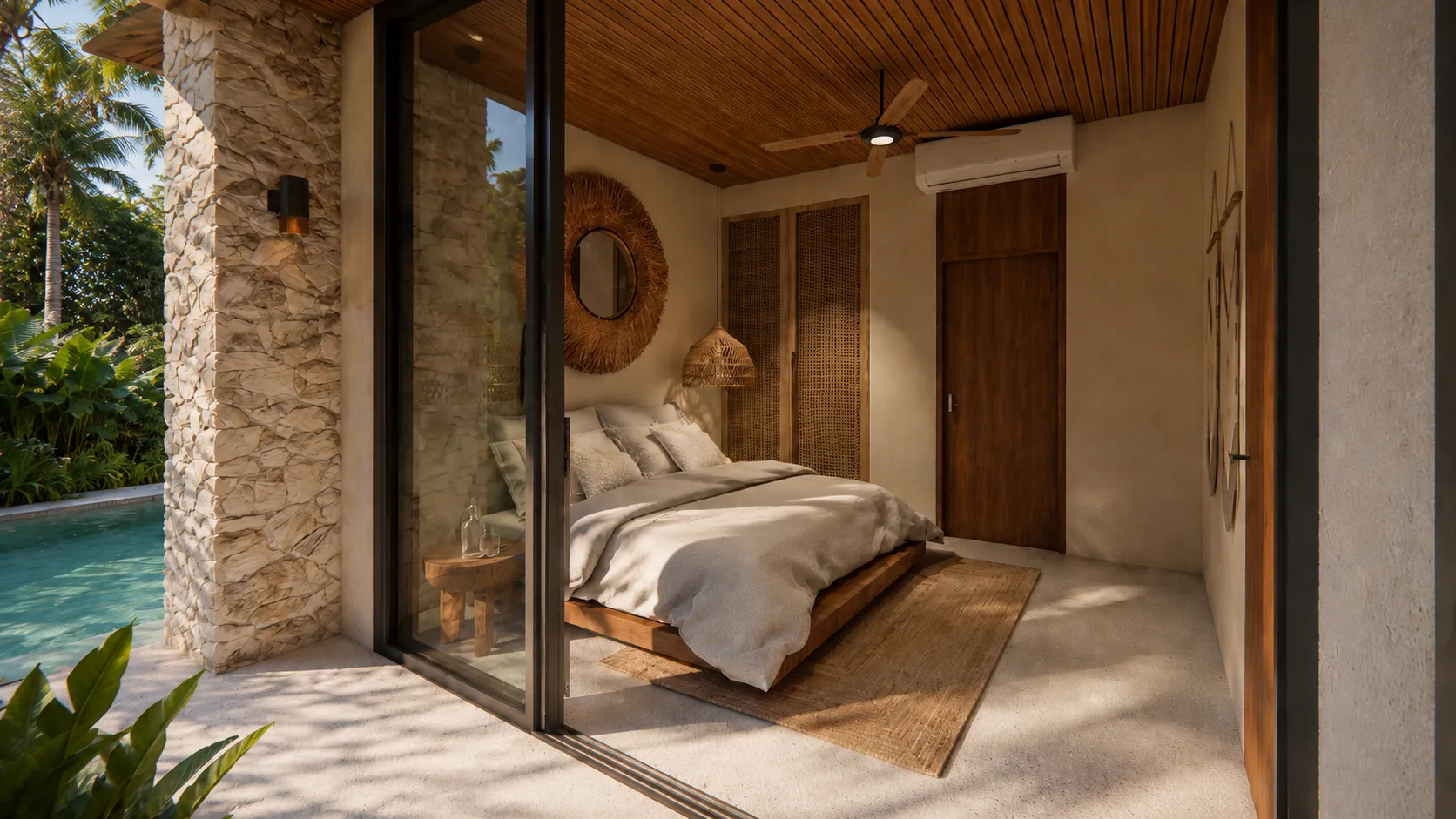 Villa mit 1 Schlafzimmer — Typ B, Meerblick — 2