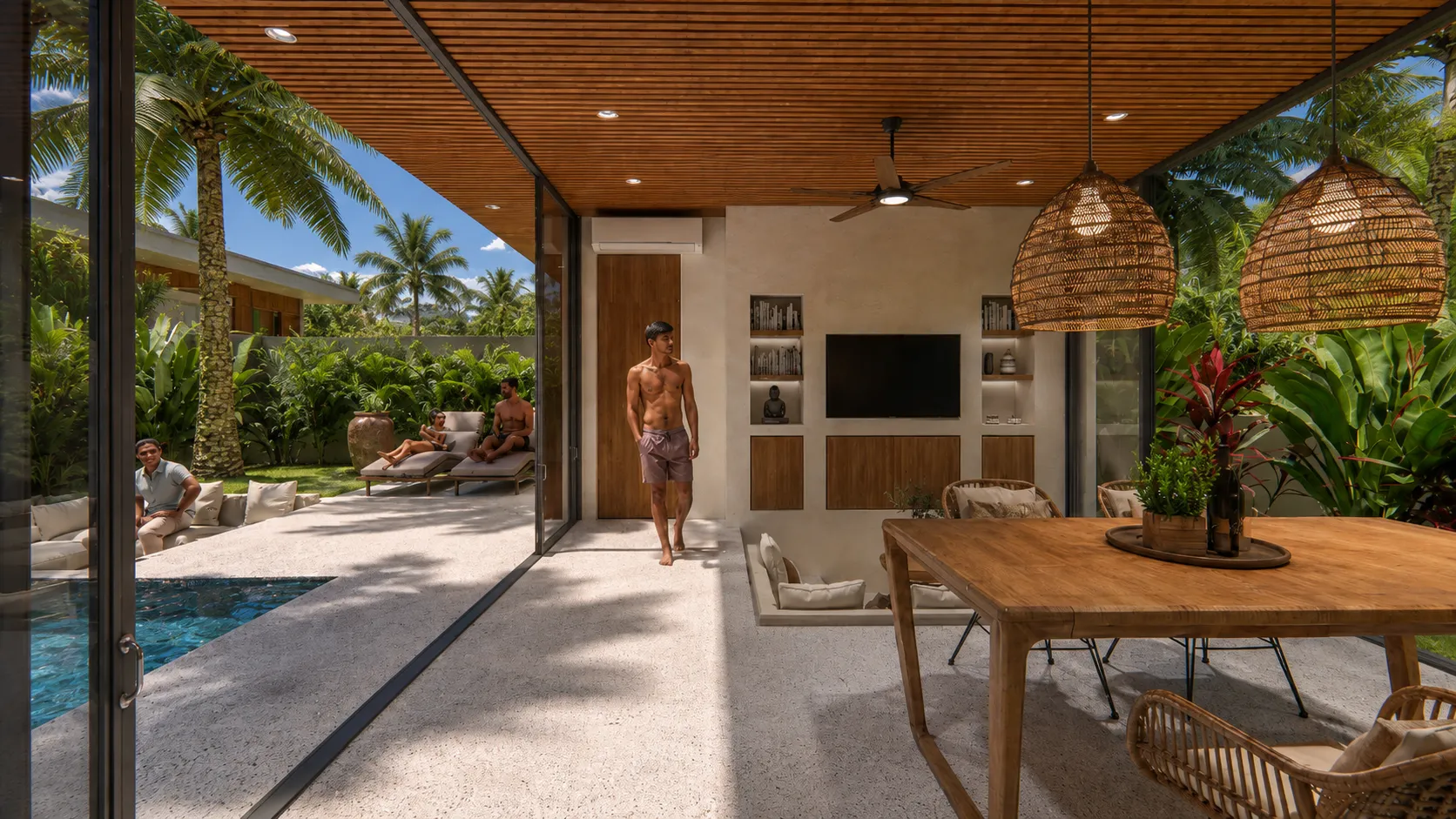 Villa mit 1 Schlafzimmer — Typ B, Meerblick — 10