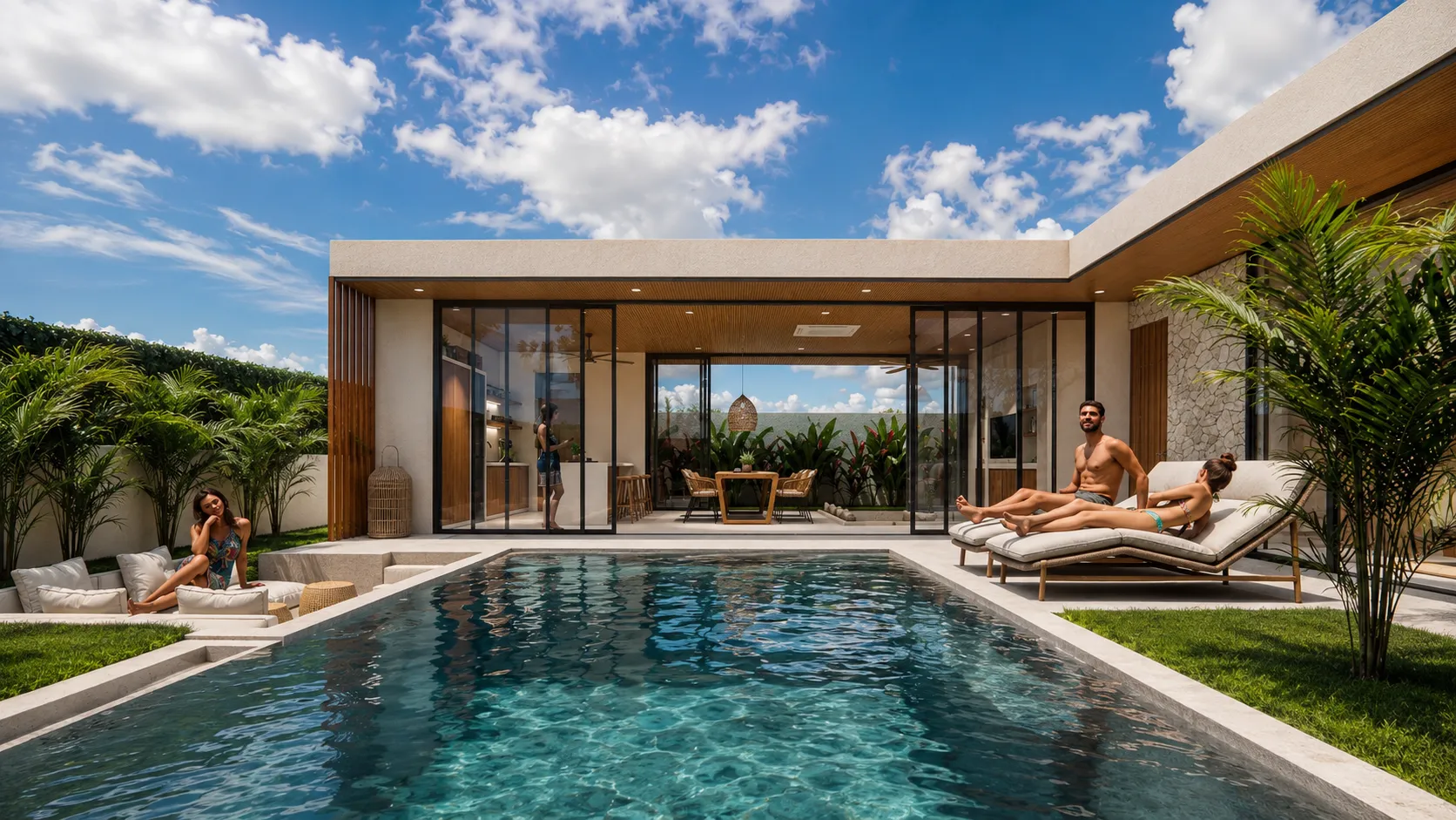 Villa mit 2 Schlafzimmern — 2
