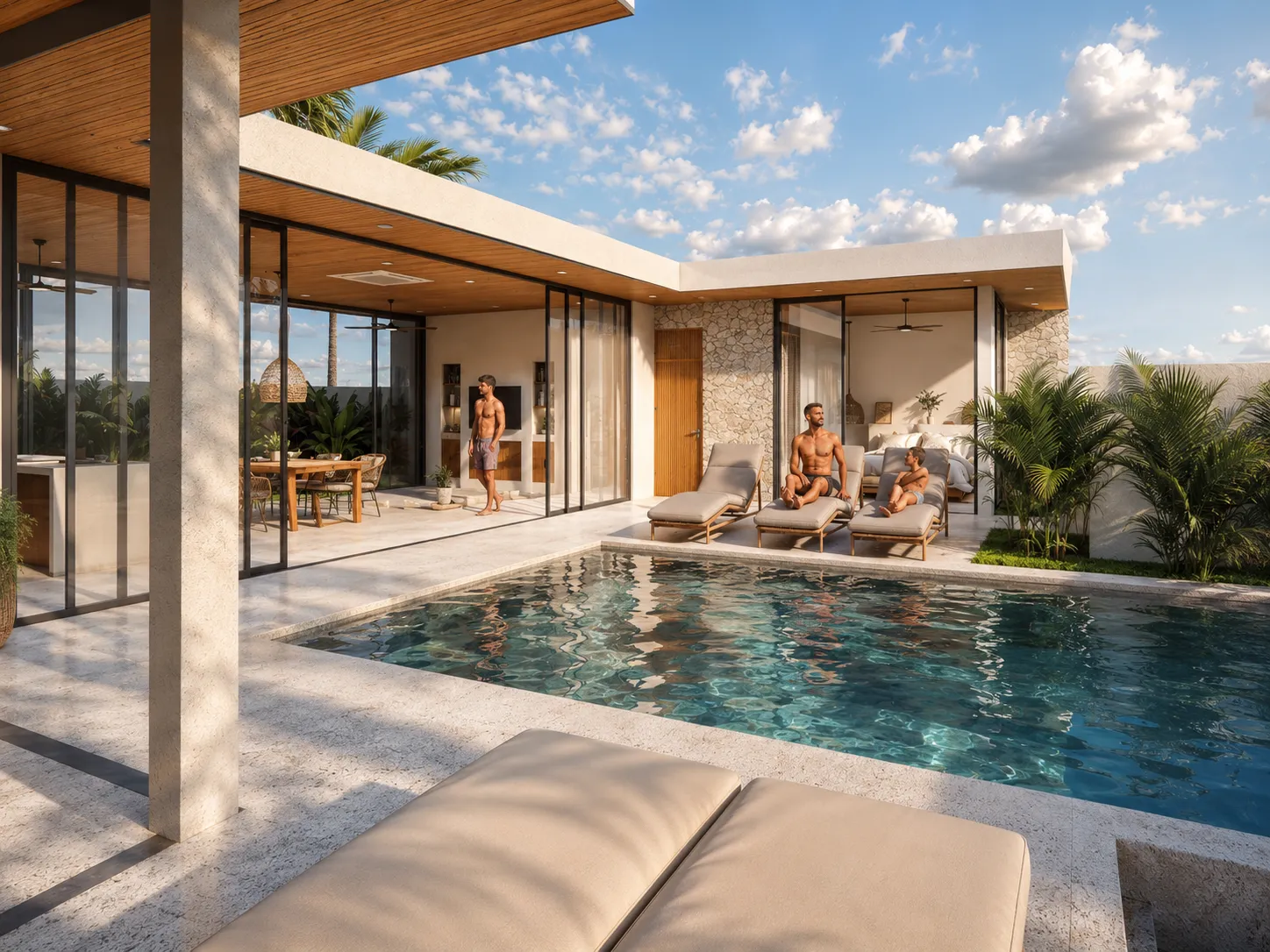 Villa mit 3 Schlafzimmern — 5