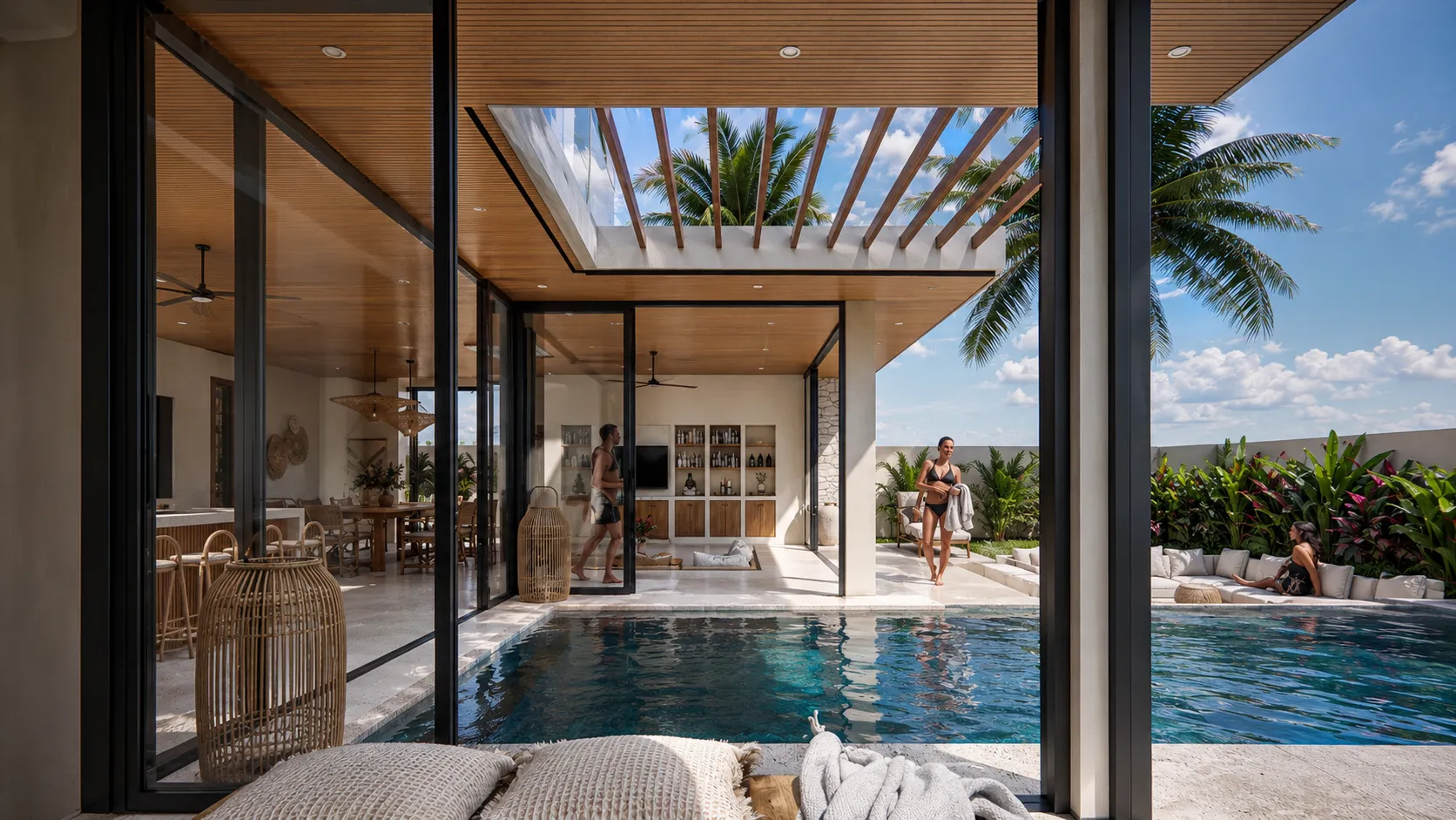 Villa mit 4 Schlafzimmern — Meerblick — 4